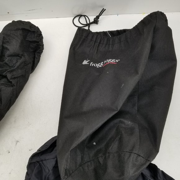 FROGG TOGGS ADULT LARGE Classic All-Sport Waterproof Breathable RAIN SUIT Bag - Picture 12 of 12